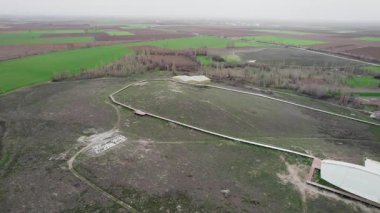 CatalHoyuk, gezegendeki en eski şehirdir. İnsansız hava aracından yakalanmıştır. Yüksek kalite 4k görüntü