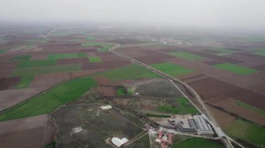 CatalHoyuk, gezegendeki en eski şehirdir. İnsansız hava aracından yakalanmıştır. Yüksek kalite 4k görüntü