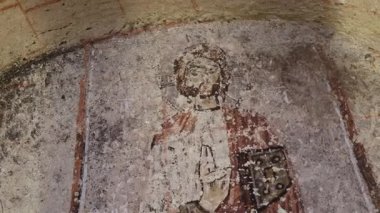 Kapadokya 'daki Antik Mağara Ortodoks Kiliseleri. Yüksek kalite 4k görüntü