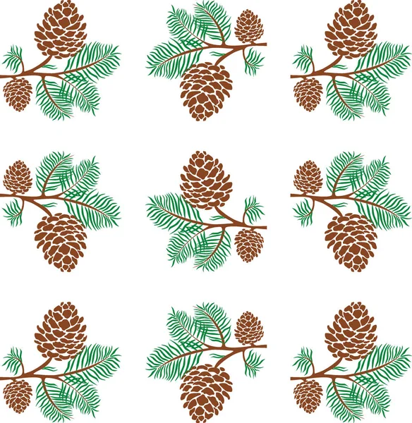 stock vector Continuing seamless pinecone endless pattern decorative. Line art wave pattern hand drawing food vector paint. Colorful design paper cover fabric texture trendy print. Gift wrap pack. Pine tree