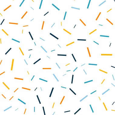 Kusursuz soyut I harfi vektör geometrik desen. Beyaz arka planda renkli harfler. Rastgele sipariş. Hediye paketi kağıdı, kumaş, poster. Yatak örtüsü ve iç döşeme. Okul ve öğrenme teması.