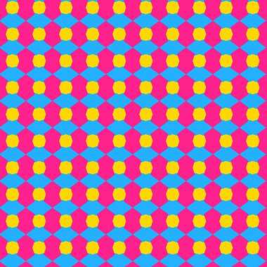 Geometrik desen 90 'lar ve 80' lerin renklerinde. Neon çizgili desen. vektör illüstrasyonu.