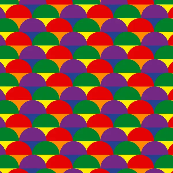 LGBTQ Gurur Renkleri ile gurur deseni geometrik arkaplan, gurur ayı kutlamaları, geometrik desensiz desenli kusursuz arkaplan