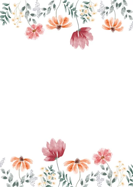 ปแบบการ ดเช ญแต งงานท ใบไม และดอกไม — ภาพเวกเตอร์สต็อก