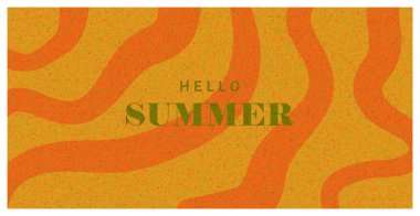 Parlak soyut şekilli yaz yatay arka planı. Satışlar için modern sanat minimalist tasarım şablonu, yatay poster, başlık, kapak, sosyal medya, moda reklamları