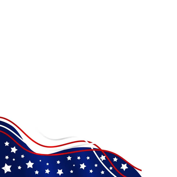 Liberální Vlajka Pozadí Grunge High Detailní Vektorová Ilustrace — Stock fotografie
