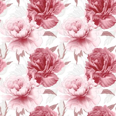 300 dpi 4096x4096 Yüksek Çözünürlüklü Yazdırmaya Hazır Kusursuz Suluboya desenli Çiçekler Şakayık