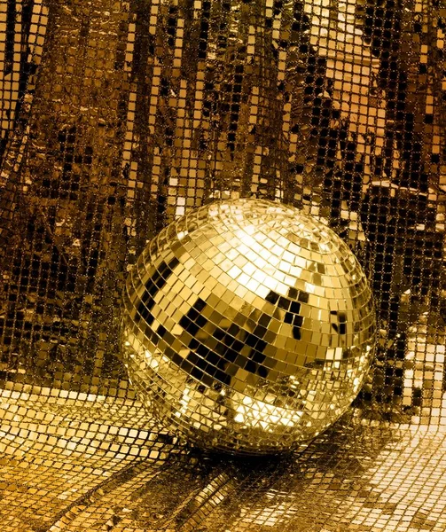 disco ball with stars and balls