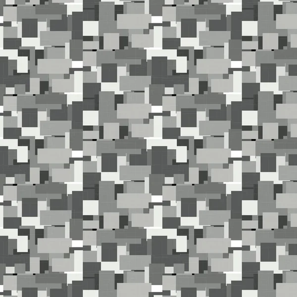Este Vector Ilustración Patrón Sin Costura Mosaico Ruido Píxeles Escala — Archivo Imágenes Vectoriales