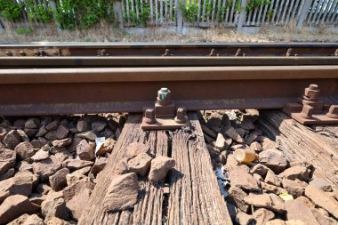 Tayland 'daki tren yolu.