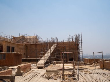 Hindistan 'da inşaat halindeki bina