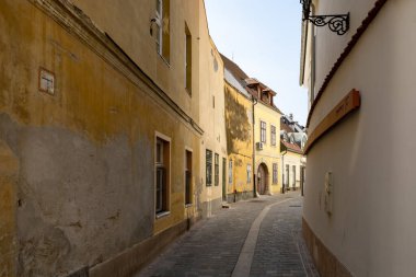 Prag'ın eski sokakta