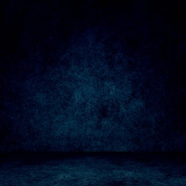 Mavi dizayn edilmiş grunge dokusu. Metin veya resim için alanı olan klasik arkaplan