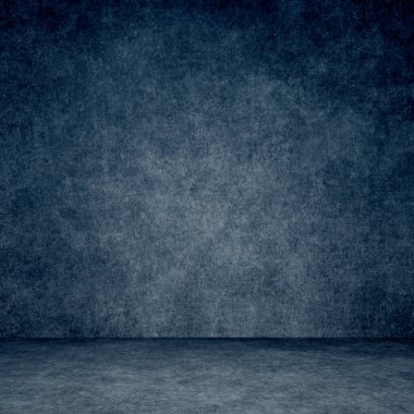 Mavi dizayn edilmiş grunge dokusu. Metin veya resim için alanı olan klasik arkaplan