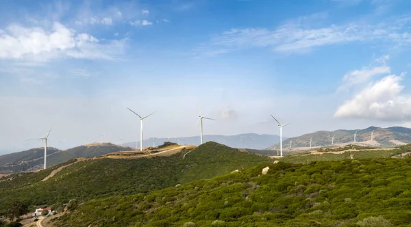 Вітряк Виробництва Електроенергії Таріфа Провінція Кадіс Андалусія Іспанія — стокове фото