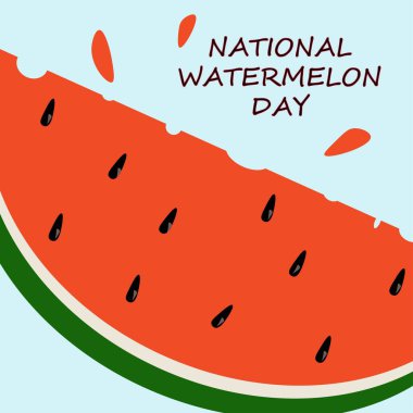 Mutlu Karpuz Günü tebrik kartları. Ulusal Karpuz Günü, 3 Ağustos