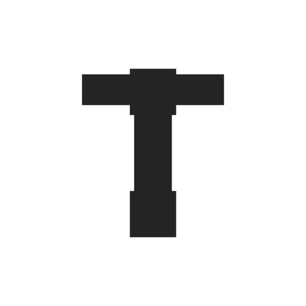 Letter Construction Service Architecture Logo Template Illustration Design — 스톡 벡터