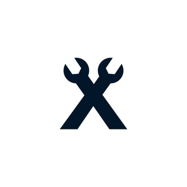 İlk Harf X Anahtarı Logo Tasarımı İlhamı