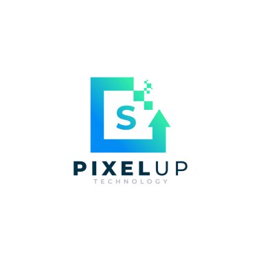 Ok Pikseli Logo Tasarımı İlham Harfi S