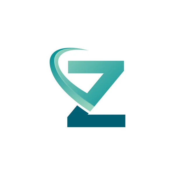 Letter Travel Arrow Logo Design Template Vector Eps — Stock Vector