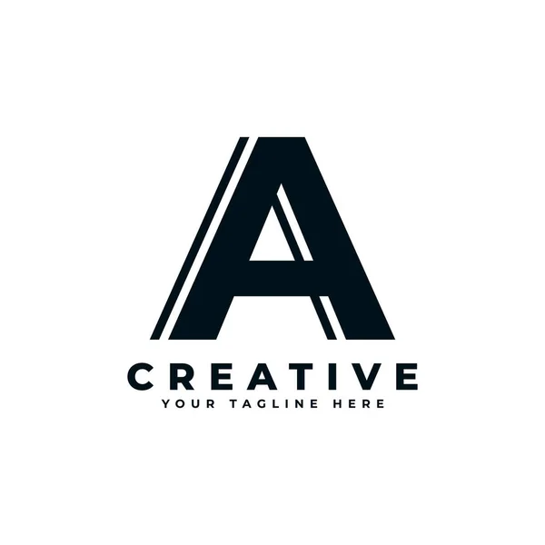 Kreatywna Początkowa Litera Projekt Logo Nadaje Się Użytku Dla Firm — Wektor stockowy