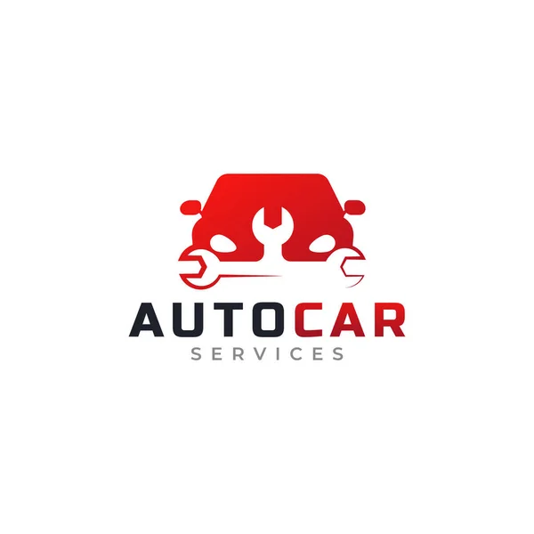 Araba Servisi Logo Simgesi Tasarım Şablonu Elemanı Otomotiv Logoları Çin — Stok Vektör