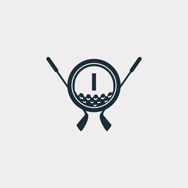 Λογότυπο Του Γκολφ Γράμμα Για Λογότυπο Του Γκολφ Σχεδιασμός Διάνυσμα — Διανυσματικό Αρχείο