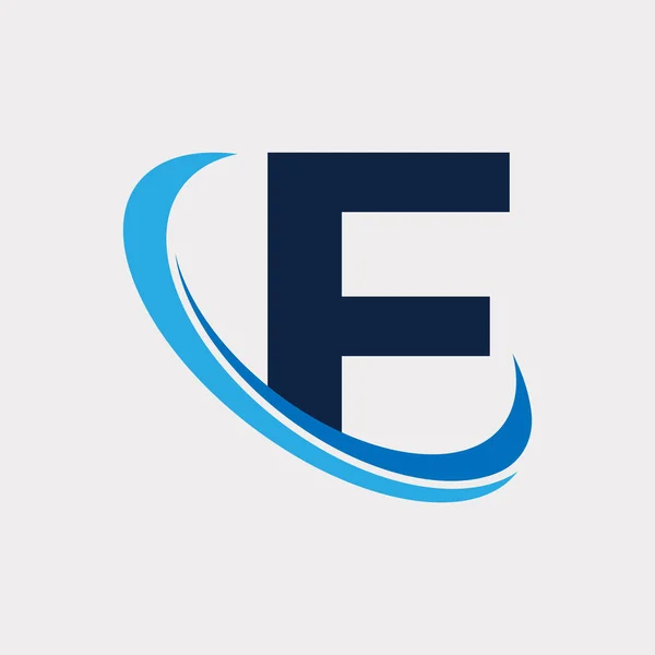 Eerste Letter Tech Logo Design Template Element Eps10 Vector — Stockvector