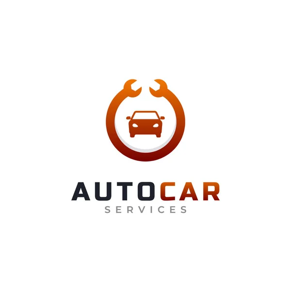 Car Service Logo Icon Design Template Element Verwendbar Für Firmen — Stockvektor