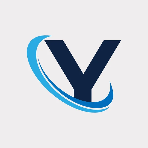 Anfangsbuchstabe Tech Logo Design Template Element Eps10 Vektor — Stockvektor
