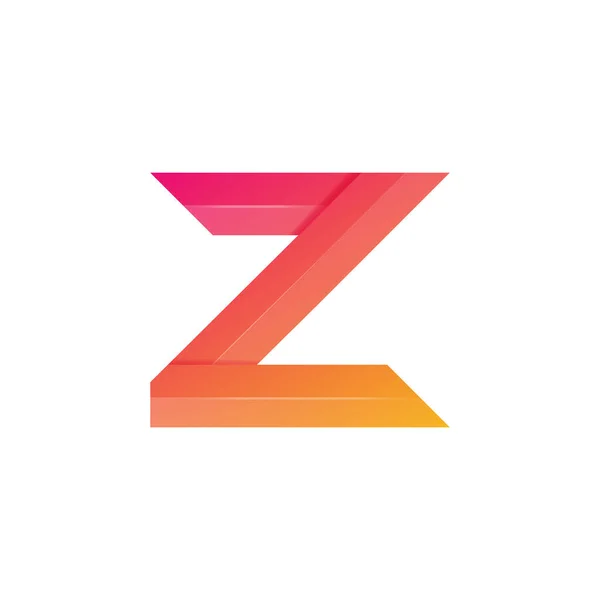 Letter Logo Gradient Kleurrijke Stijl Voor Bedrijf Business Personal Branding — Stockvector