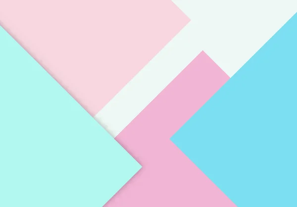 Colorful Soft Pink Purple Blue Paper Cut Background Copy Space — Stockvector