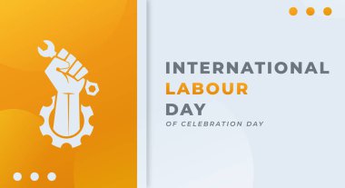 Uluslararası İşçi Bayramı Kutlama Vektör Tasarım Resimleri Arkaplan, Poster, Sancak, Reklamcılık, Tebrik Kartı