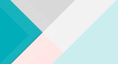 Memphis Kağıt Kesim Tarzı ve Duvar Kağıdı Rengi ile Soyut Kağıt Renkli Arkaplan