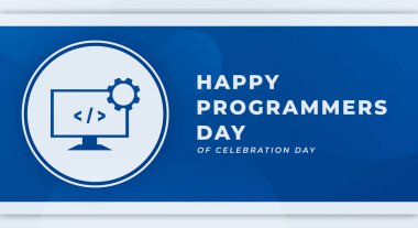 Uluslararası Programcılar Günü Kutlama Vektör Tasarımı Arkaplan, Poster, Bayrak, Reklamcılık, Kutlama Kartı