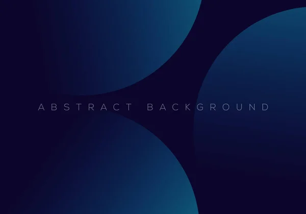 Premium Blue Abstract Hintergrundkonzept Mit Luxuriösen Geometrischen Dunklen Navy Formen — Stockvektor