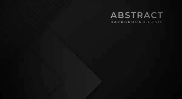 Abstrakter Hintergrund Strukturiert Mit Dunklen Schwarzen Papierschichten Verwendbar Für Dekoratives — Stockvektor