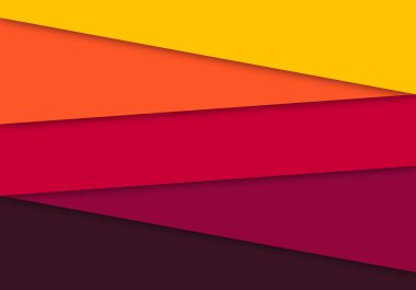 Renkli Soyut Arkaplan ve Kağıt Kesimi İş Sunumları, Uçanlar, Posterler ve Davetiyeler için Vektör Tasarımı Düzenlemesi