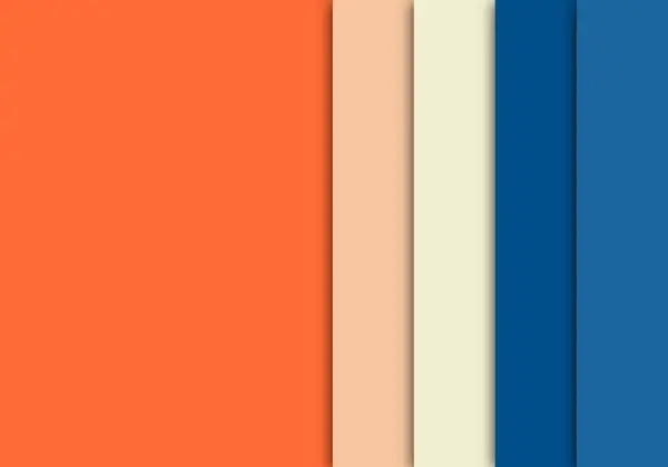 Abstrakt Modern Geometrisk Energiteknik Bakgrund Grafisk Orange Gul Och Blå — Stock vektor