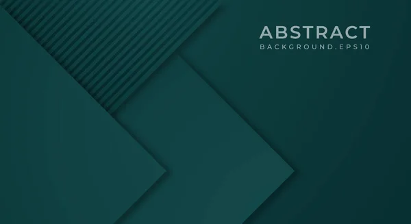 Koyu yeşil kağıt katmanlı soyut arkaplan. Dekoratif web düzeni, Poster, Banner, Şirket Broşürü ve Seminer Şablonu Tasarımı için kullanılabilir