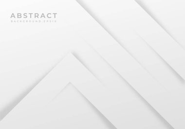Abstract Dynamic White Dimension Background with Copy Space for Text