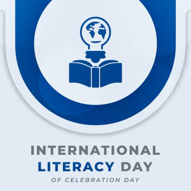 Uluslararası Edebiyat Günü Arkaplan, Poster, Bayrak, Reklam, Kutlama Kartı Tasarım İllüstrasyonu