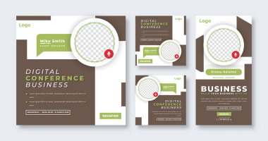 Çevrimiçi Pazarlama İçin Sosyal Medya Konferansı Çevrimiçi Reklam Afişi ve İnternet İlanlarıComment