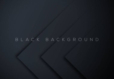 Minimalist Siyah Soyut Arkaplan Lüks Karanlık Geometrik Özel Duvar Kağıdı Tasarımı
