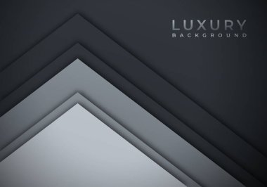 Metin veya İleti için Boşluğu Kopyala ile Modern Çakışma Boyutu Gri Çizgi Çubuğu Arkaplanı