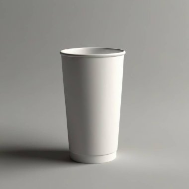 White coffee mug mockup clipart