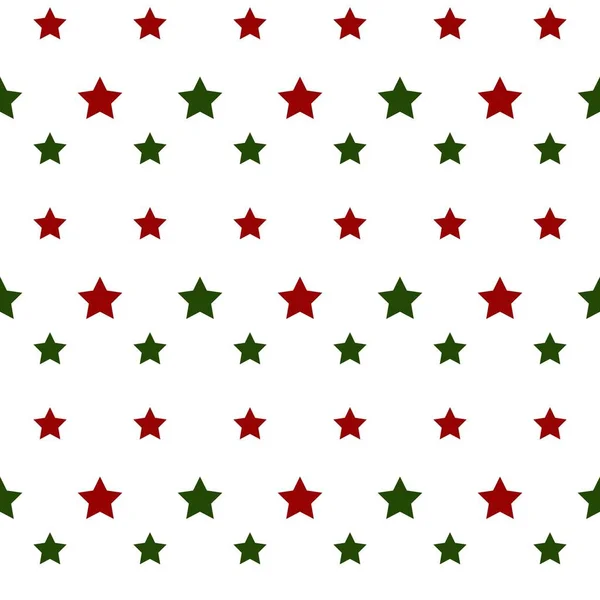 美丽的明星圣诞新格子花条纹图案背景设计 — 图库照片