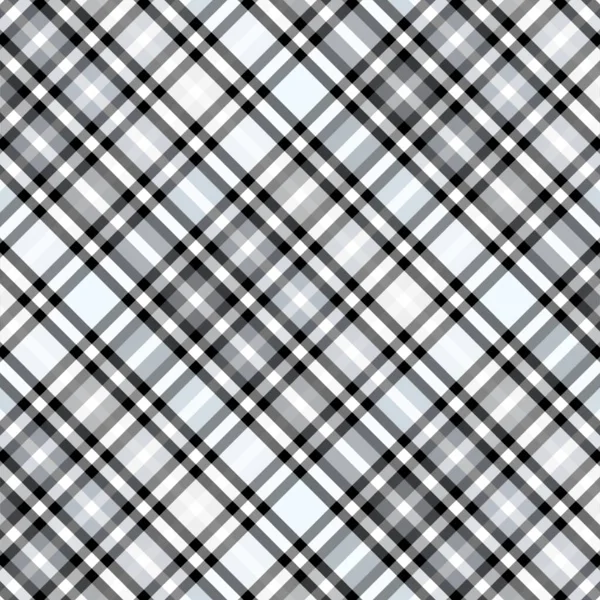 ファブリック テーブルクロスなどのためのシームレスなタータンパターン ベクトル画像 黒褐色の白の背景 — ストック写真