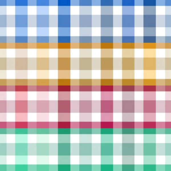 Colorful Checkered Background Seamless Vector Pattern — Stock Photo, Image