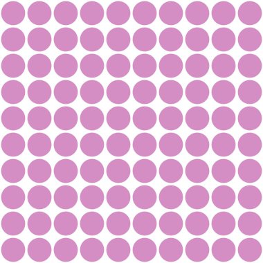 Beyaz arka planda pembe benekli pürüzsüz desen